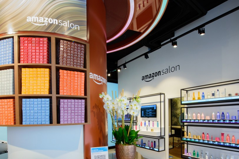 Amazon Open Hair Salon in London