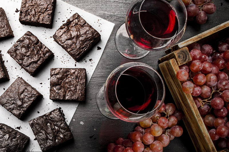 Red Wine Brownies Recipe